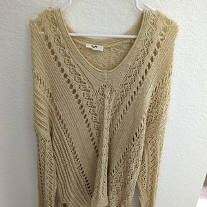 Boho tunic sweater nbw